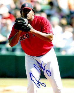AUTOGRAPHED EDGAR MARTINEZ 8X10 Boston Red Sox photo