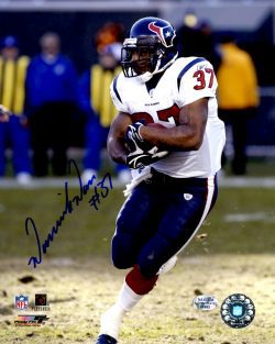 Autographed DOMANICK DAVIS Houston Texans photo