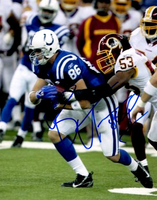 Autographed BEN UTECHT 8X10 Indianapolis Colts photo