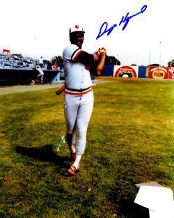 AUTOGRAPHED DRUNGO HAZELWOOD 8X10 Baltimore Orioles Photo