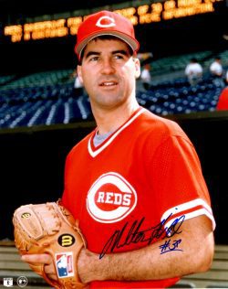 AUTOGRAPHED MILTON HILL 8X10 photo Cincinnati Reds