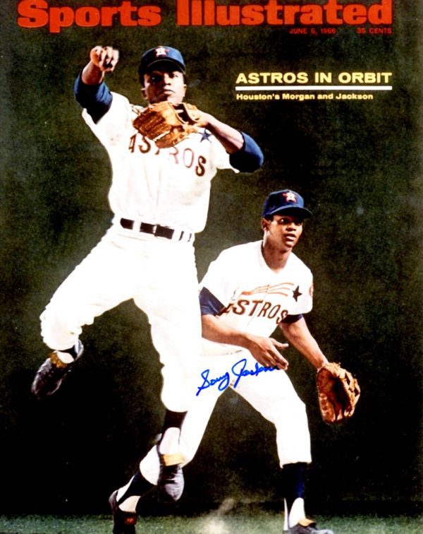AUTOGRAPHED SONNY JACKSON 8X10 Houston Astros Photo
