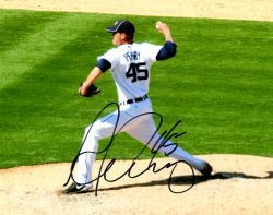 AUTOGRAPHED RYAN PERRY 8X10 photo Detroit Tigers