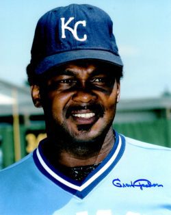 AUTOGRAPHED GRANT JACKSON 8X10 photo KC Royals