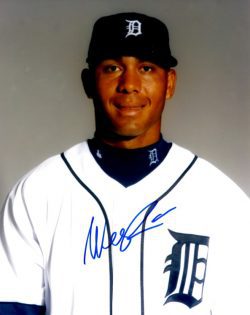 AUTOGRAPHED WILKIN RAMIREZ 8X10 photo Detroit Tigers