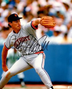 AUTOGRAPHED JEFF ROBINSON 8X10 photo Detroit Tigers