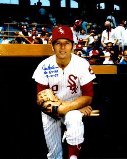 AUTOGRAPHED JOEL HORLEN 8X10 Chicago White Sox Photo