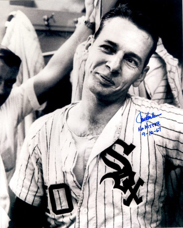 AUTOGRAPHED JOEL HORLEN 8X10 Chicago White Sox Photo