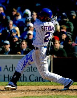 AUTOGRAPHED IAN STEWART 8X10 Chicago Cubs Photo
