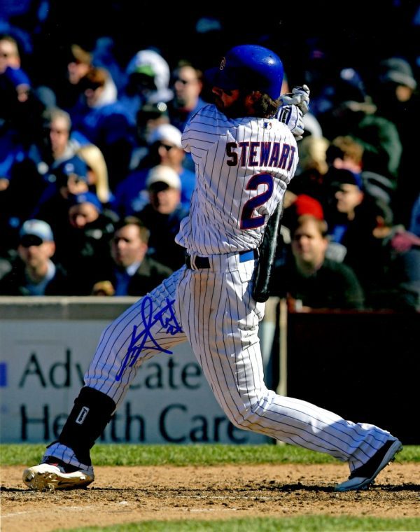 AUTOGRAPHED IAN STEWART 8X10 Chicago Cubs Photo