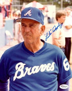 Autographed LUKE APPLING 8x10 Atlanta Braves  photo