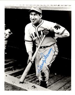AUTOGRAPHED HARRY DANNING 8X10 New York Giants Photo