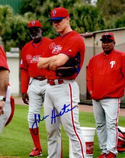 AUTOGRAPHED JOHN HESTER  8X10 Philadelphia Phillies Photo