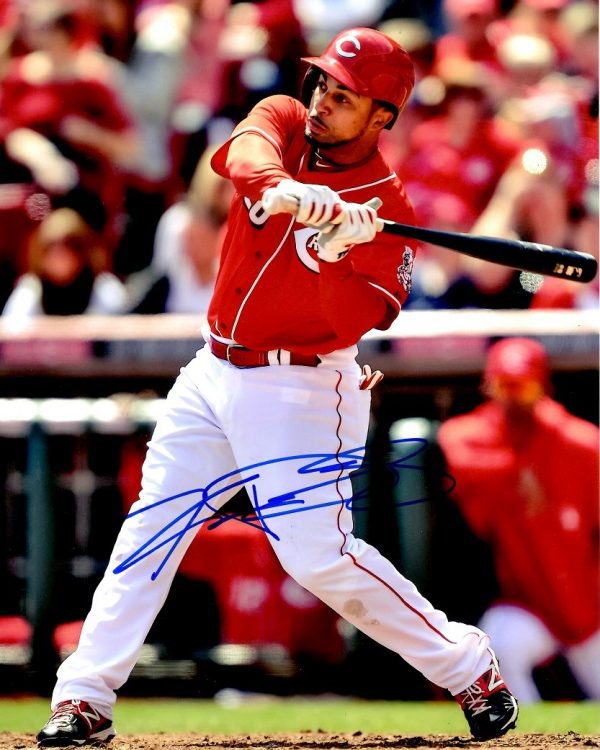 AUTOGRAPHED XAVIER PAUL 8X10 Cincinnati Reds Photo