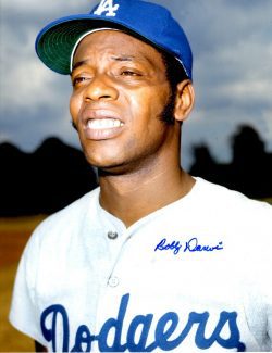 AUTOGRAPHED  BOBBY DARWIN 8x10 Los Angeles Dodgers photo
