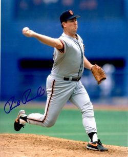 AUTOGRAPHED RICK REUSCHEL 8X10 San Francisco Giants Photo