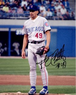 AUTOGRAPHED FRANK CASTILLO 8X10 Chicago Cubs Photo