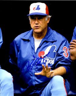AUTOGRAPHED BUCK RODGERS 8X10 Montreal Expos Photo