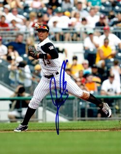 Autographed RONNY CEDENO 8X10 Photo Pittsburgh Pirates