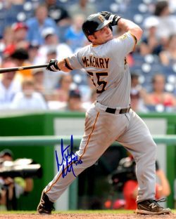 Autographed MIKE MCKENRY 8X10 Photo Pittsburgh Pirates