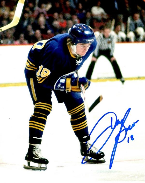 Autographed DANNY GARE 8X10 Buffalo Sabres Photo