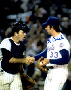 AUTOGRAPHED RAY SADECKI 8X10 New York Mets photo