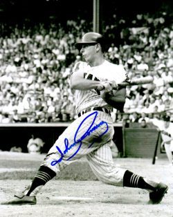 AUTOGRAPHED JOHNNY ROMANO 8X10 Cleveland Indians Photo
