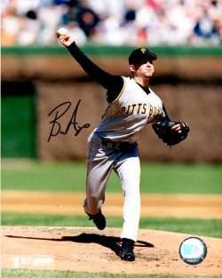 Autographed BRONSON ARROYO 8X10 Photo Pittsburgh Pirates