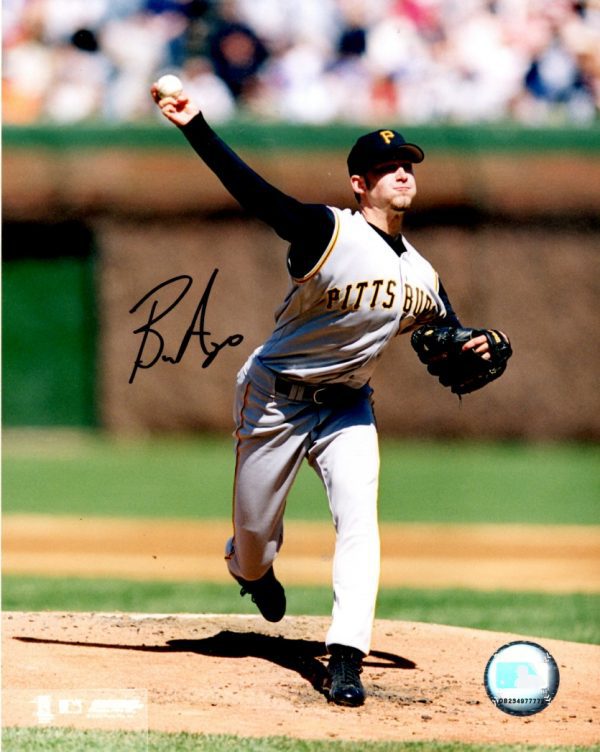 Autographed BRONSON ARROYO 8X10 Photo Pittsburgh Pirates
