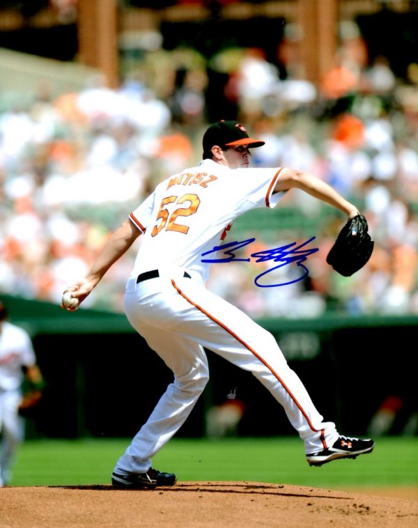 AUTOGRAPHED BRIAN MATUSZ 8X10 Baltimore Orioles Photo