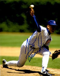 AUTOGRAPHED MIKE BIELECKI 8X10 Chicago Cubs Photo