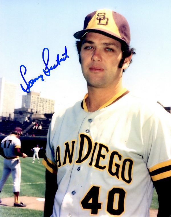 AUTOGRAPHED SONNY SIEBERT 8X10 San Diego Padres photo