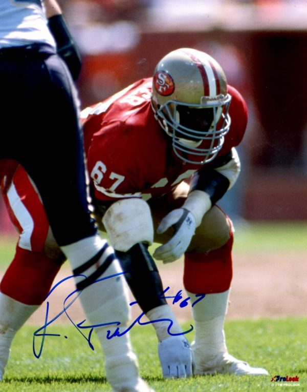 Autographed ROY FOSTER 8X10 photo - San Francisco 49'ers