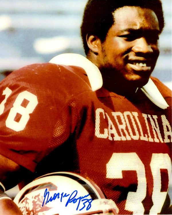 Autographed GEORGE ROGERS 8X10 UNIVERSITY OF SOUTH CAROLINA photo