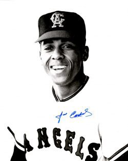 AUTOGRAPHED JOSE CARDENAL 8X10 Angels Photo