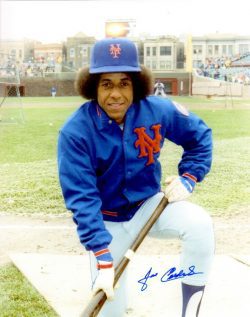 AUTOGRAPHED JOSE CARDENAL 8X10 New York Mets photo