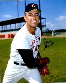 AUTOGRAPHED DAVE GIUSTI 8X10 Houston Astros Photo