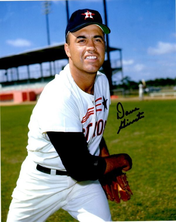 AUTOGRAPHED DAVE GIUSTI 8X10 Houston Astros Photo