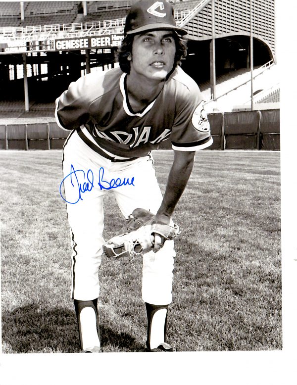 AUTOGRAPHED FRED BEENE 8X10 Cleveland Indians Photo