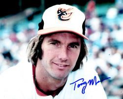 AUTOGRAPHED TONY MUSER 8X10 photo Baltimore Orioles