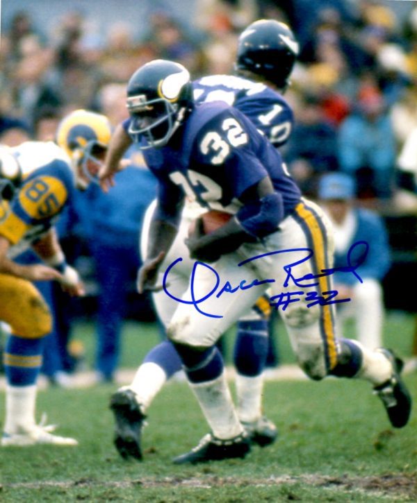 Autographed OSCAR REED  8X10  Minnesota Vikings Photo