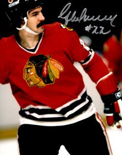 Autographed GRANT MULVEY 8X10 Chicago Blackhawks Photo