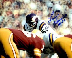 Autographed LONNIE WARWICK 8X10  Minnesota Vikings Photo
