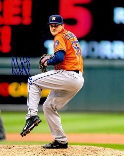 AUTOGRAPHED PAUL CLEMENS 8X10 Houston Astros Photo