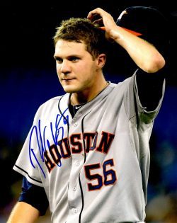 AUTOGRAPHED  PAUL CLEMENS 8X10 Houston Astros Photo