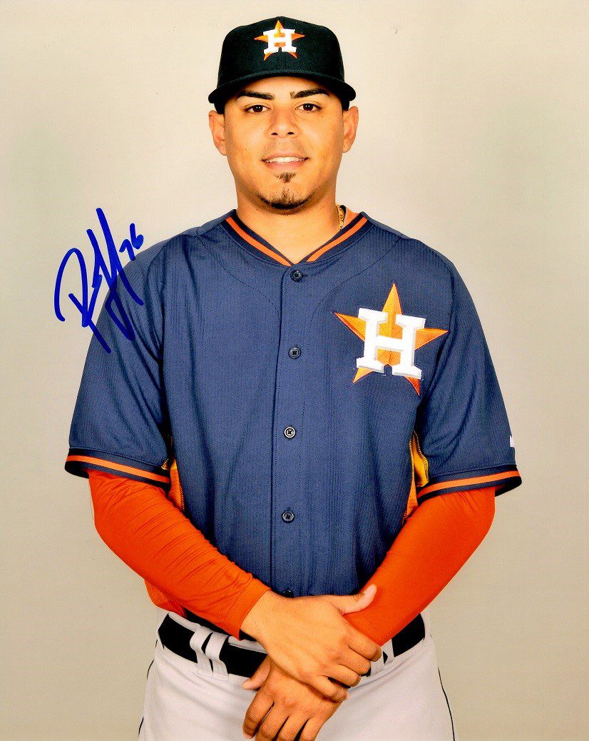 AUTOGRAPHED RENE GARCIA 8X10 Houston Astros Photo - Main Line Autographs