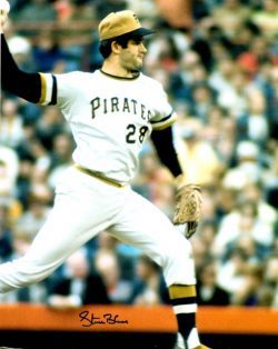 Autographed STEVE BLASS Photo - Pittsburgh Pirates
