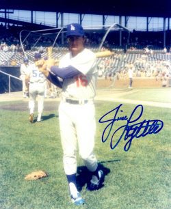 AUTOGRAPHED JIM LYTTLE 8x10 Los Angeles Dodgers photo
