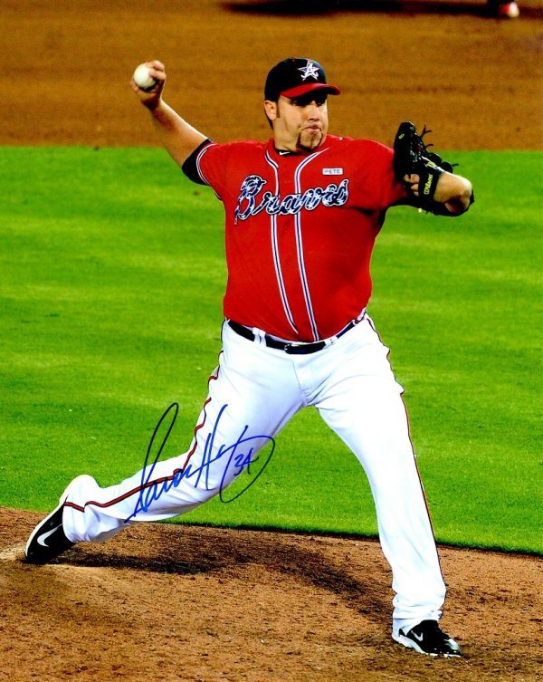 AUTOGRAPHED  AARON HARANG 8X10 Atlanta Braves photo