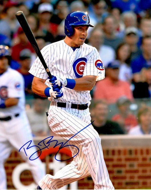 AUTOGRAPHED BRIAN BOGUSEVIC 8X10 Chicago Cubs Photo